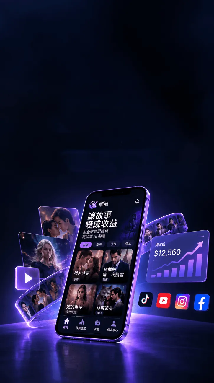 Trendmax AI 劇集推廣平台,幫助創作者拓展收益