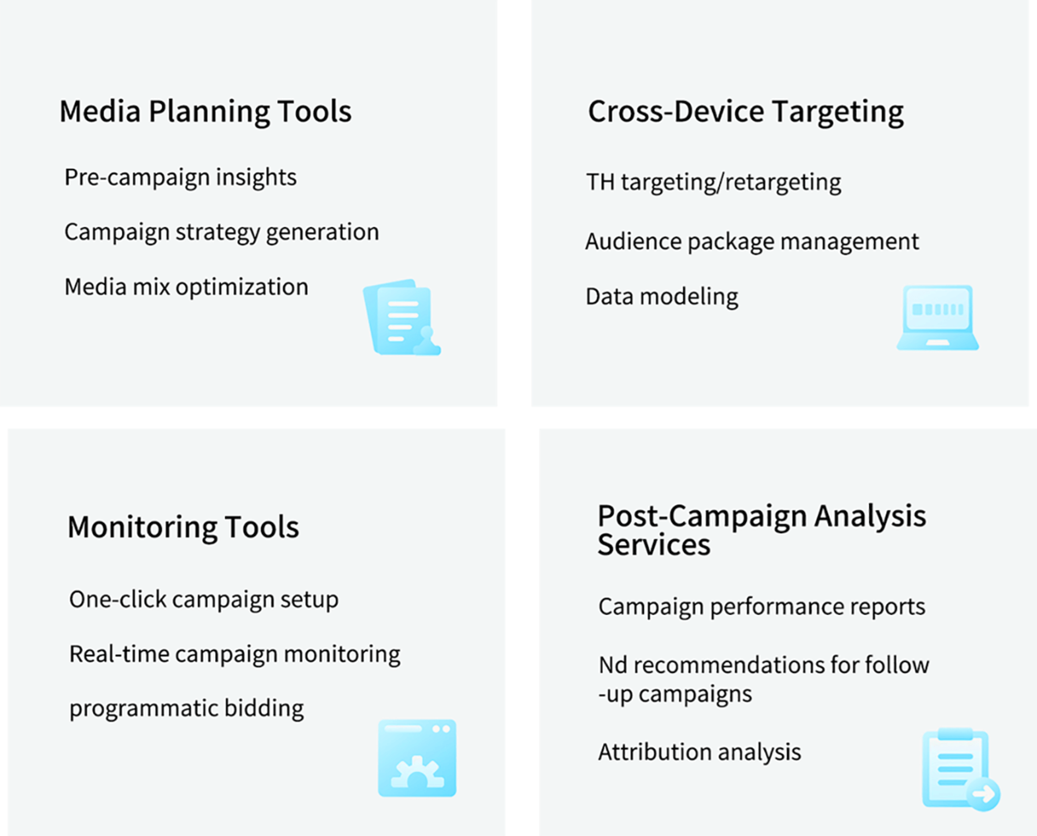 Yunji Zhitong advertising system dashboard